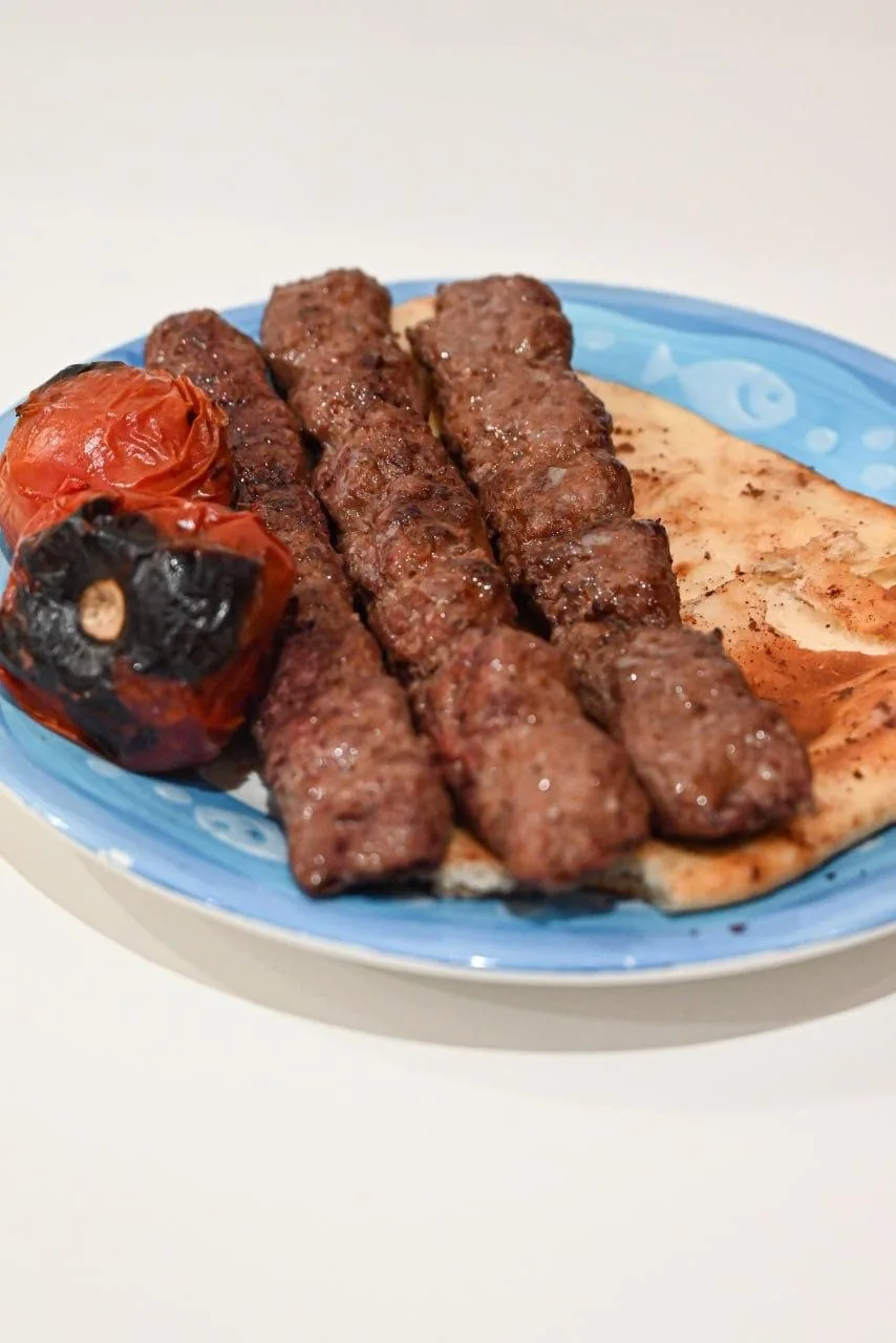 Kabab Koobideh (Grilled Minced Lamb & Beef Skewers)